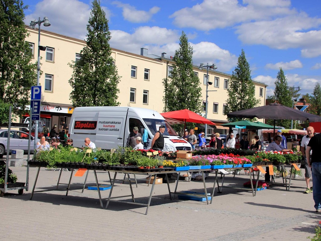 kesäinen tori