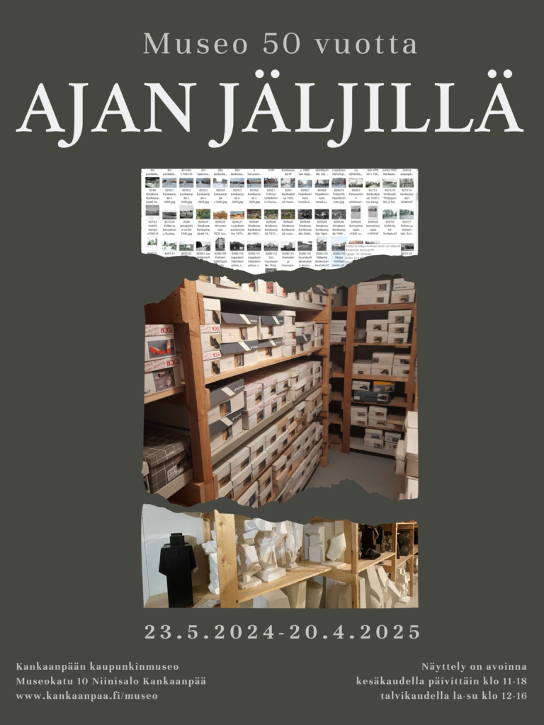Ajan Jäljillä juliste