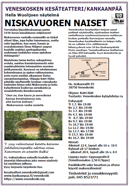 Niskavuoren naiset juliste