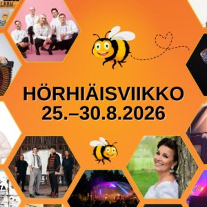 Kulttuuria, makuja ja markkinatunnelmaa Kankaanpään Hörhiäisviikolla