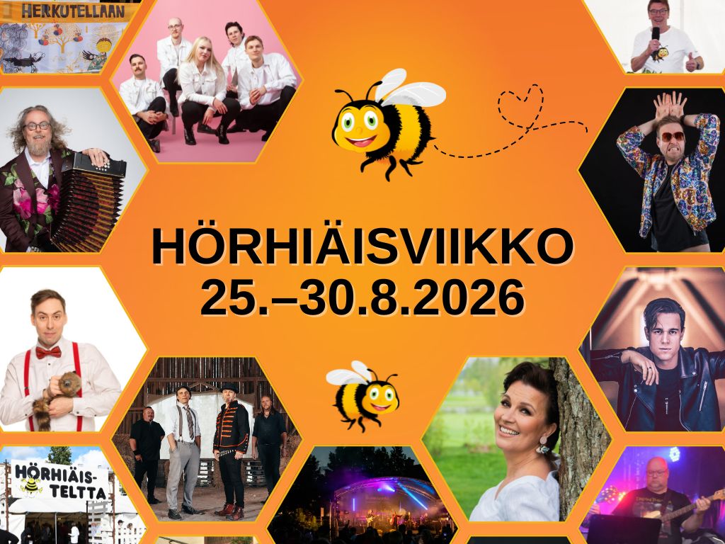 Hörhiäisviikko_verkkosivukoko Kulttuuria, makuja ja markkinatunnelmaa Kankaanpään Hörhiäisviikolla